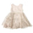 Blink Blank Crochet Snow Tull Dress Champagne - CanaBee Baby