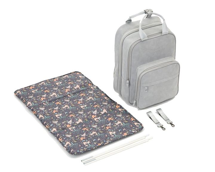 Bizzi Growin Vegan Leather Ruc Pod - Whisper Grey LRPOD09