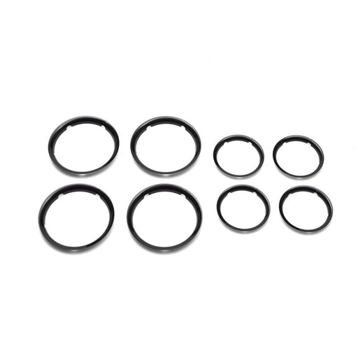 Bugaboo Fox Wheel Caps Premium - Glossy Black