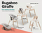 Bugaboo Giraffe Complete High Chair - Neutral Wood/White