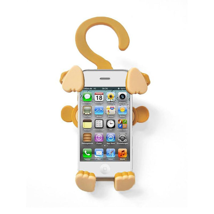 Nikiani Buggygear Grippy Smart Phone Holder - Monkey - CanaBee Baby