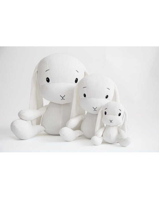 Effiki Bunny Effik L (50cm) - White, White Ears