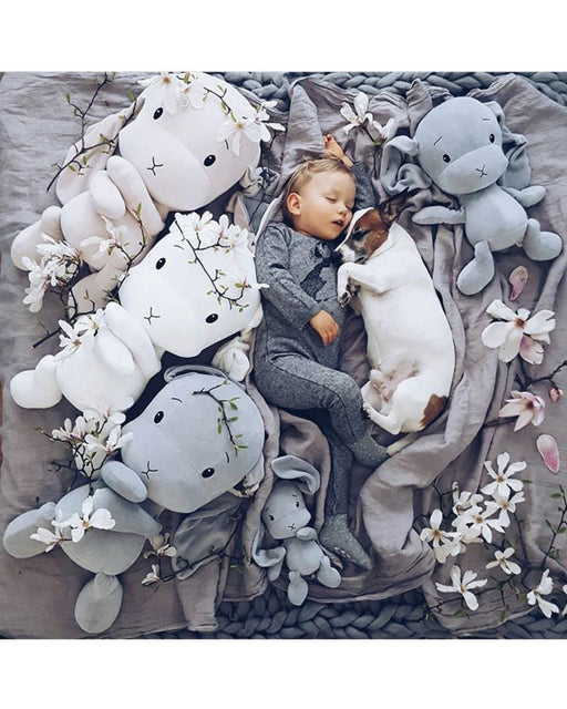 Effiki Bunny Effik M (35cm) - Blue, Gray Ears