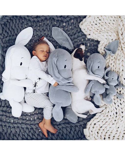 Effiki Bunny Effik M (35cm) - Gray, Gray Ears