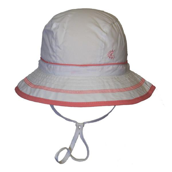 Calikids S1716 Unisex UV Quick Dry Hat - White - CanaBee Baby