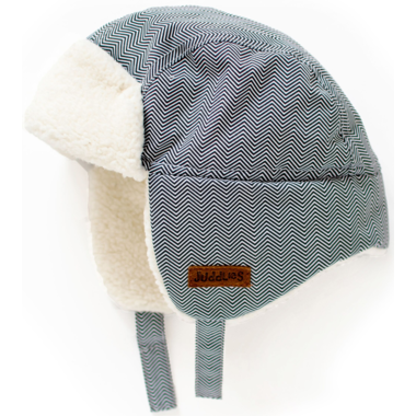 Juddlies Winter Hats Herringbone Grey