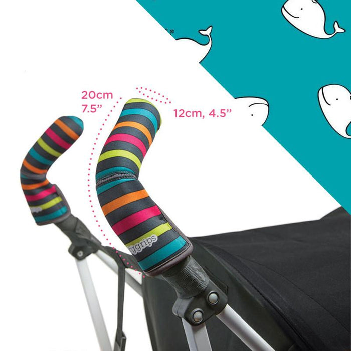 Choopie CityGrips Double Bar - Aqua Whale - CanaBee Baby