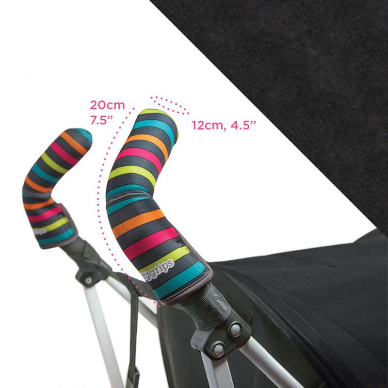 Choopie CityGrips Double Bar - Black Towel - CanaBee Baby