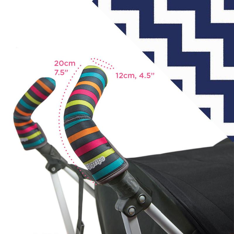 Choopie CityGrips Double Bar - Chevron Navy - CanaBee Baby