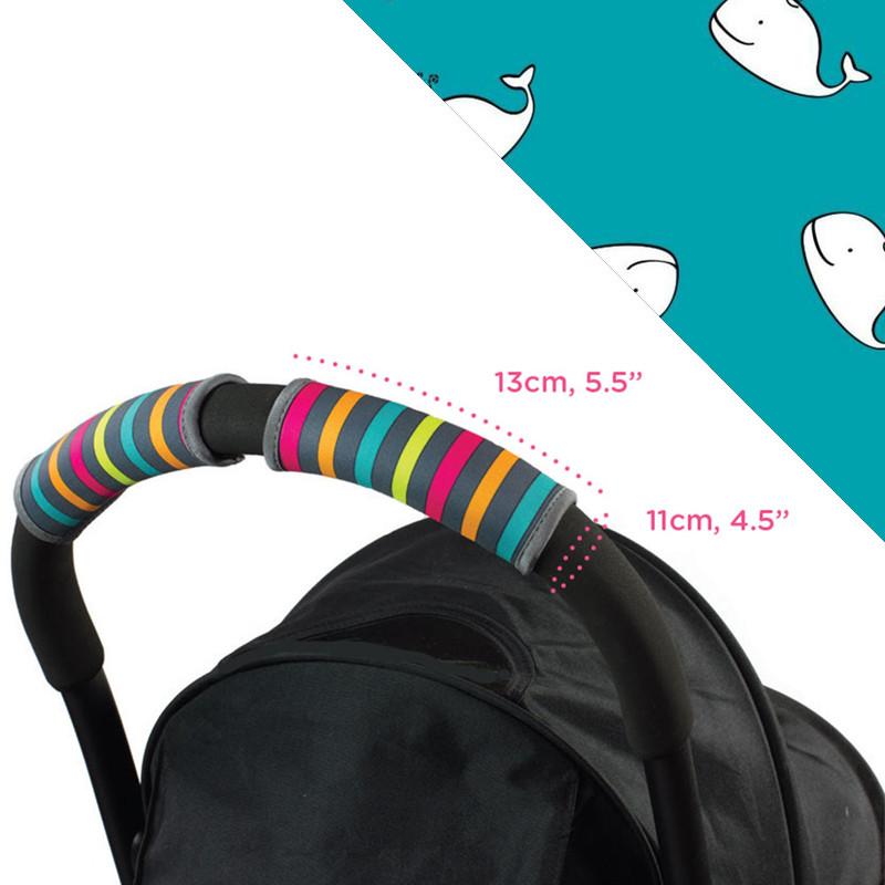 Choopie CityGrips Small Single Bar - Aqua Whale - CanaBee Baby