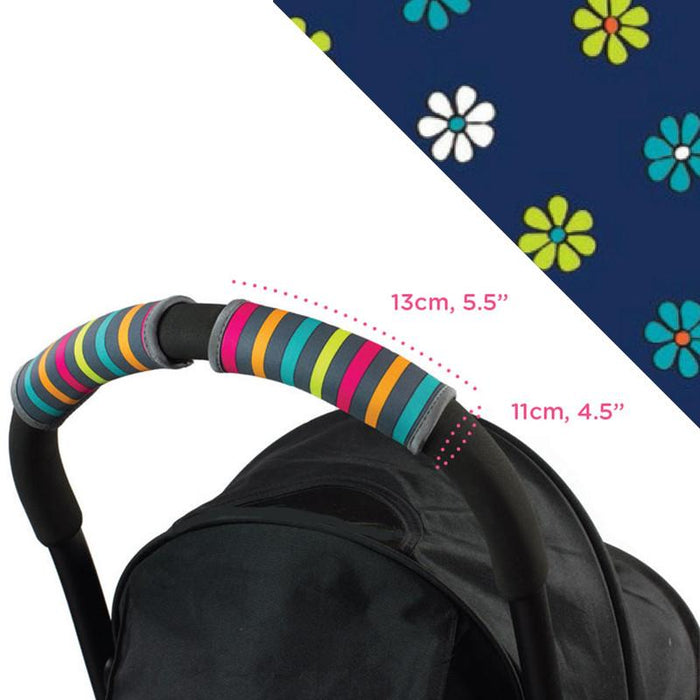 Choopie CityGrips Small Single Bar - Blue Daisy - CanaBee Baby