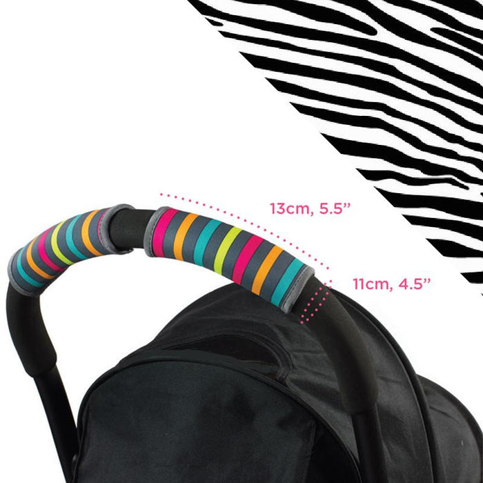 Choopie CityGrips Small Single Bar - Zebra - CanaBee Baby