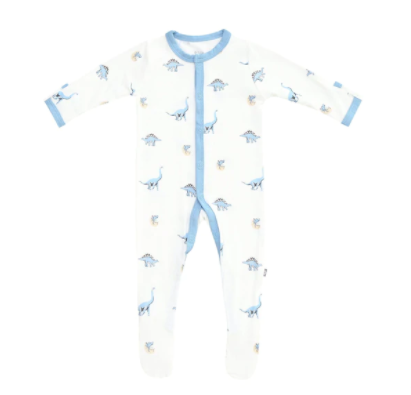 Kyte Baby Snap Footie - Jurassic