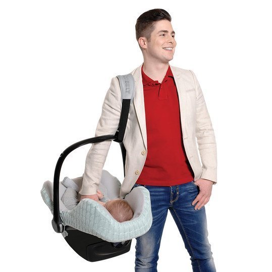 Cocobelt Carseat Strap Black/Grey (Co1015001)