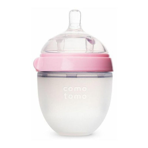 Como Tomo Natural Feel Baby Bottle 150ml Pink - CanaBee Baby