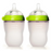 Como Tomo Natural Feel Baby Bottle 250ml 2pk Green