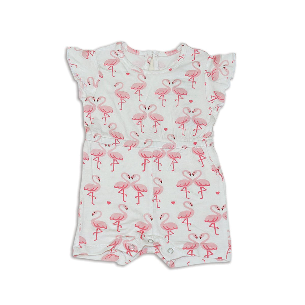 Silkberry Bamboo Coverall - Flamingo Love (WF4237)
