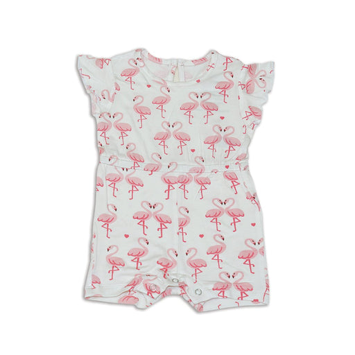 Silkberry Bamboo Coverall - Flamingo Love (WF4237)