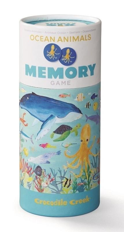 Crocodile Creek Canister Memory Game Ocean Animal