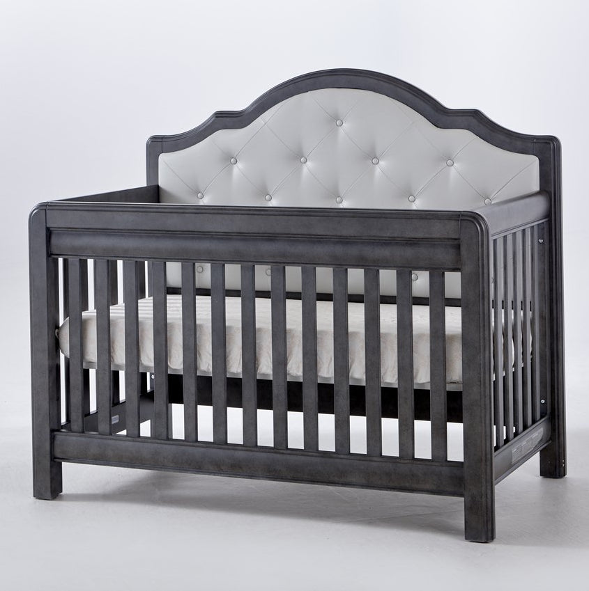 Pali Cristallo Forever Crib Grey Vinyl Panel (Granite)