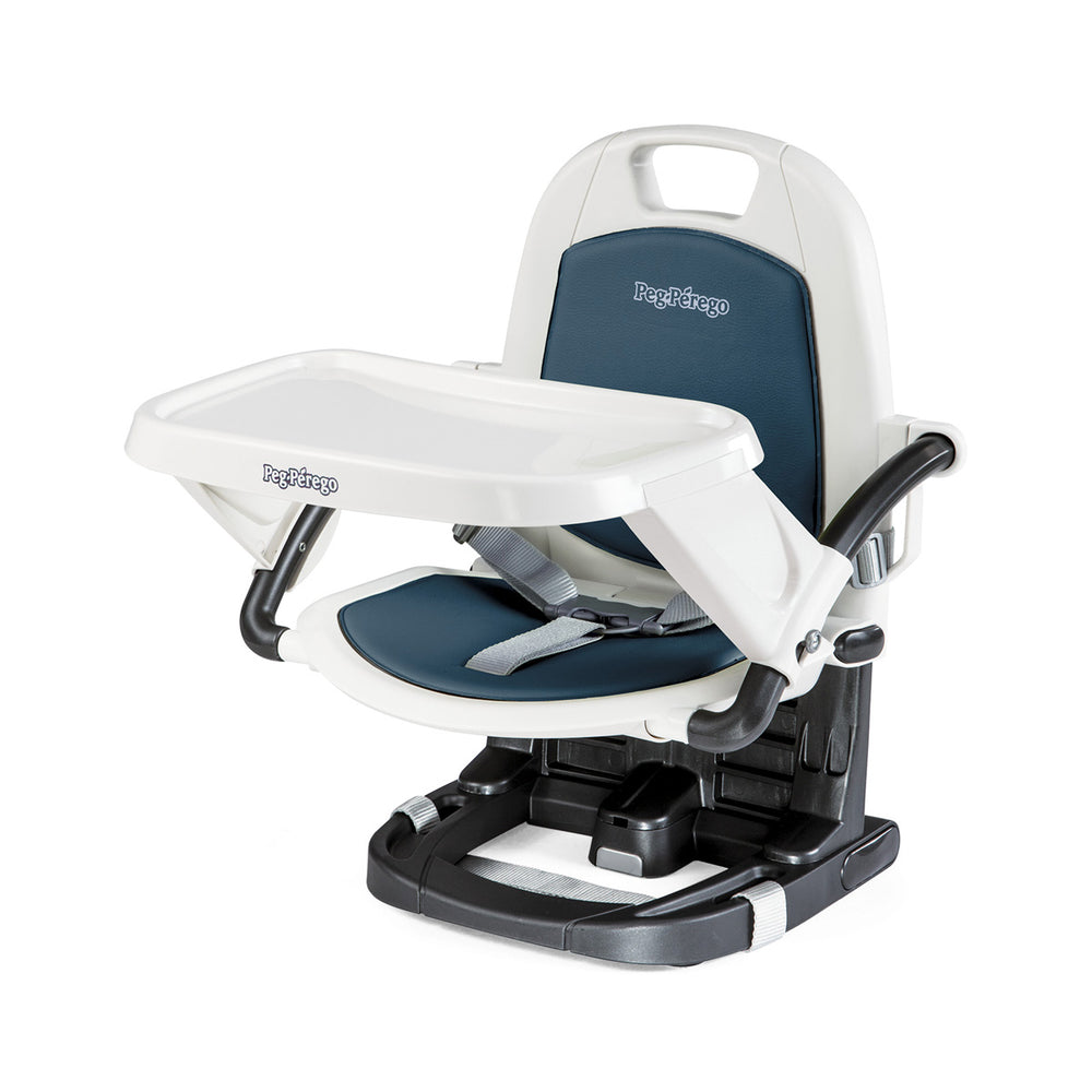Peg Perego Rialto Feeding Booster Chair - Petrolio(Cyan)