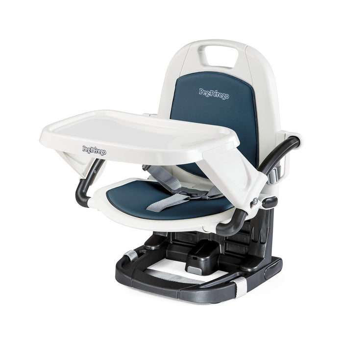 Peg Perego Rialto Feeding Booster Chair - Petrolio(Cyan)