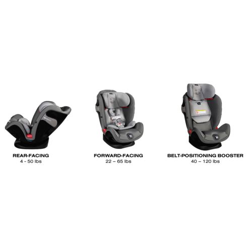Cybex Eternis S SensorSafe CAN Convertible Car Seat - Lavastone Black