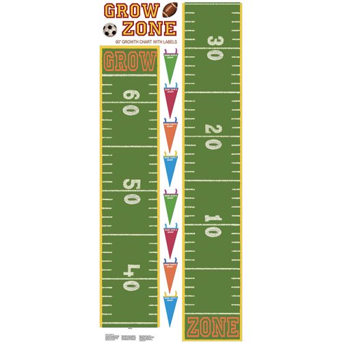 Roommates Play Ball Growth Chart RMK1079GC