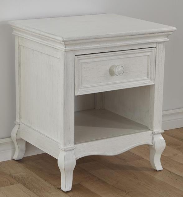 Pali 2414 Diamante Nightstand (Vintage White)