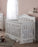 Pali 2400 Diamante Forever Crib w/ Fabric Panel (Vintage White)