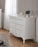 Pali 2406 Diamante Double Dresser (Vintage White)