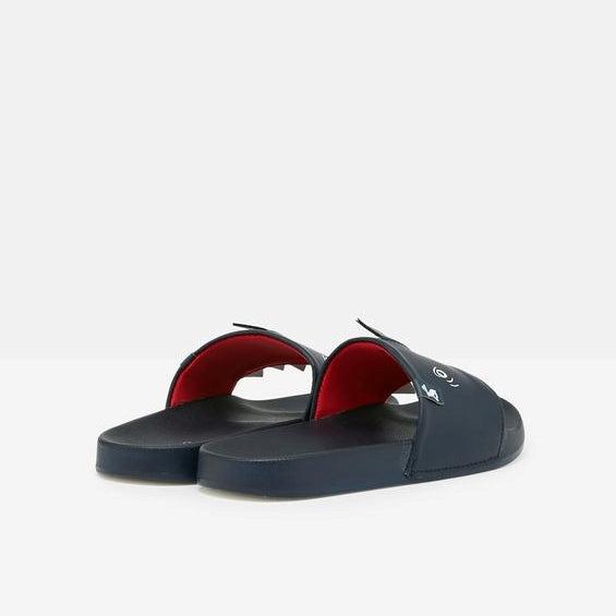 Joules Poolside Sliders - Shark Size 12