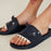 Joules Poolside Sliders - Shark Size 12