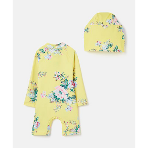 Joules Sun 2 Piece Swim Set - Floral Yellow