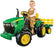 Peg Perego John Deere Ground Force Tractor W. Trailer - Green IGOR0039 (MARKHAM STORE PICK-UP ONLY)