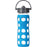 LifeFactory Reusable 12 oz Glass Bottle with Straw Cap - Ocean