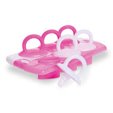 Munchkin 6pk Fresh Food Freezer Pops - Pink