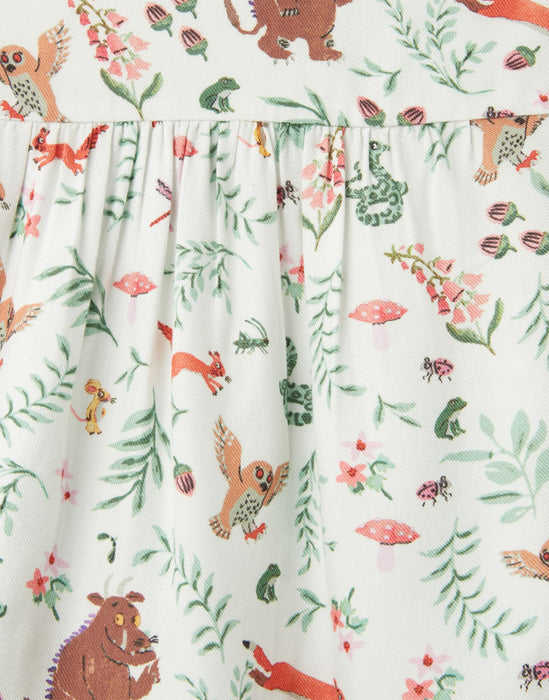 Joules Gruffalo Sophia Woven Top And Rib Legging Set