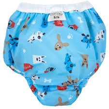 Kushies Training Pant Blue Woof D1496-59