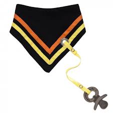 Electrik Kidz Bandana Bib with Snaps Snowmobile Black