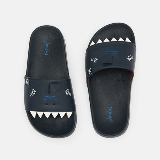 Joules Poolside Sliders - Shark Size 12