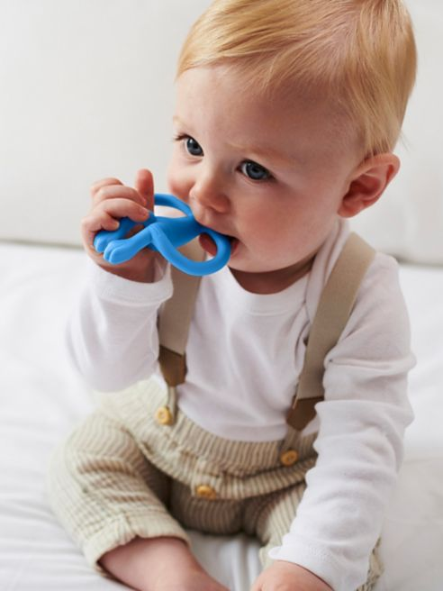 Matchstick Monkey Teething Toy No Tail Green MM-ONT-016