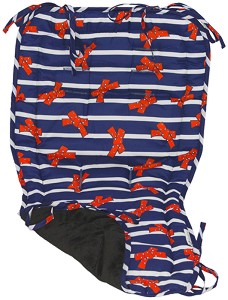 Choopie Stroller Seat Liner - French Bows