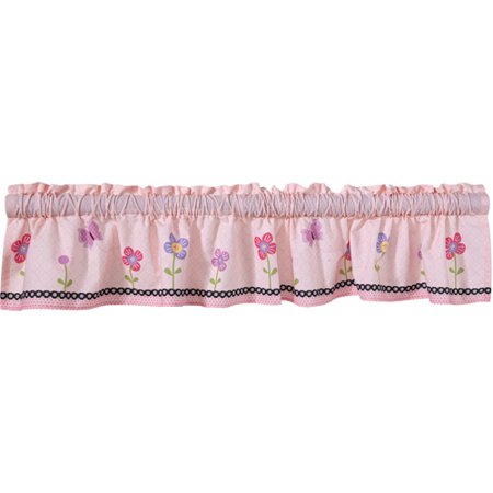 Lambs & Ivy Window Valance Pink Castle