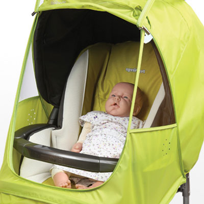 Manito Elegance Beta Stroller Weather Shield - Grey