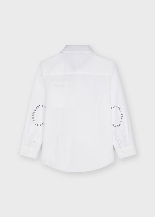 Mayoral Long Sleeve Dress Shirt - Blanco (4165-28)