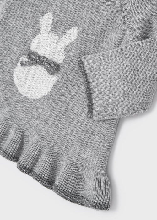 Mayoral ECOFRIENDS Knitted Leg Warmer With Hat Set - Fog 2505