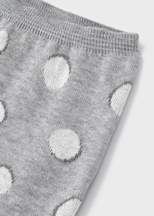 Mayoral ECOFRIENDS Knitted Leg Warmer With Hat Set - Fog 2505