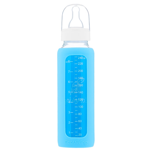 EcoViking Bottle Glass Blue 240ml 0+