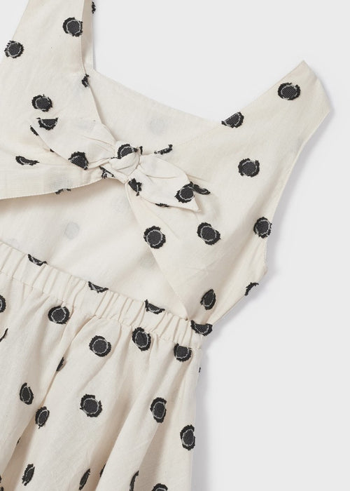 Mayoral Embroidered Dress - Polka Dot